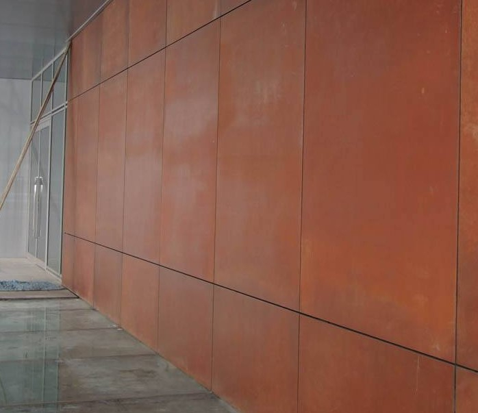 耐候红锈幕墙